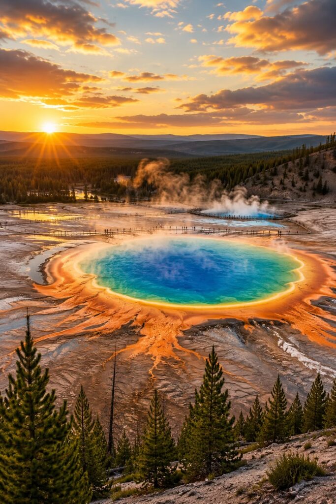 Yellowstone National Park, Wyoming, Montana & Idaho